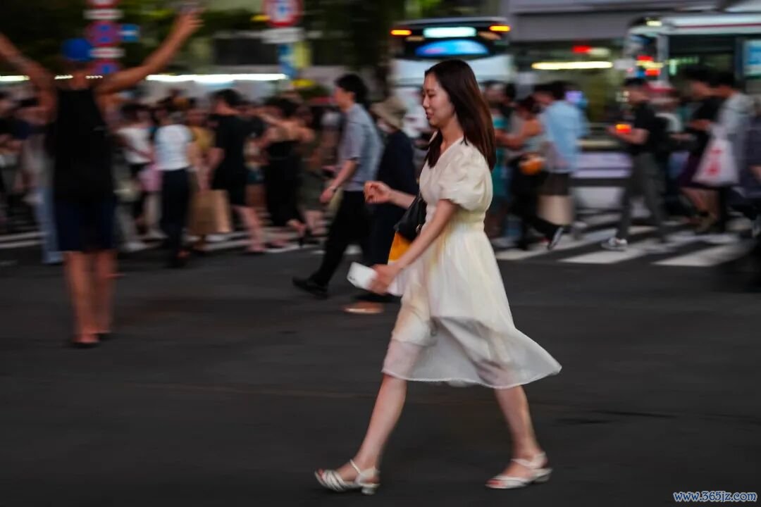 日本东京街头 图片来源：视觉中国（资料图）