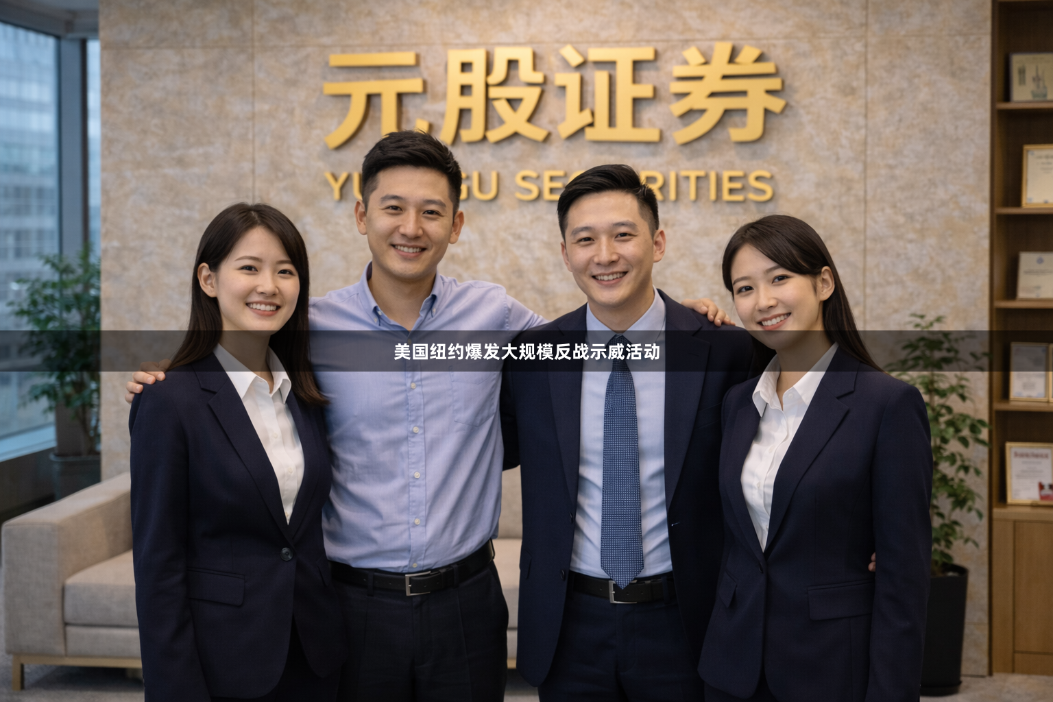 美国纽约爆发大规模反战示威活动