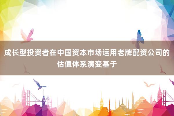 成长型投资者在中国资本市场运用老牌配资公司的估值体系演变基于