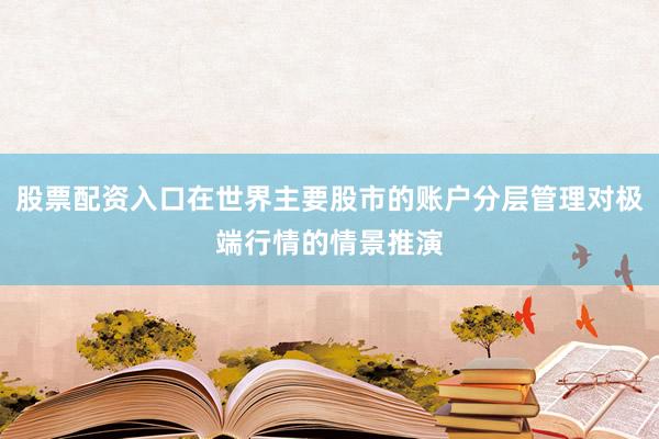 股票配资入口在世界主要股市的账户分层管理对极端行情的情景推演