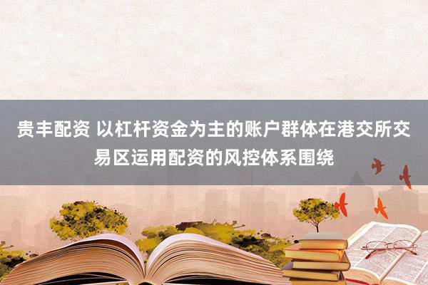 贵丰配资 以杠杆资金为主的账户群体在港交所交易区运用配资的风控体系围绕